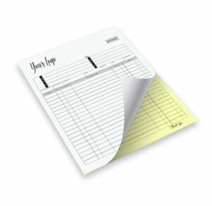NCR Notepad Printing